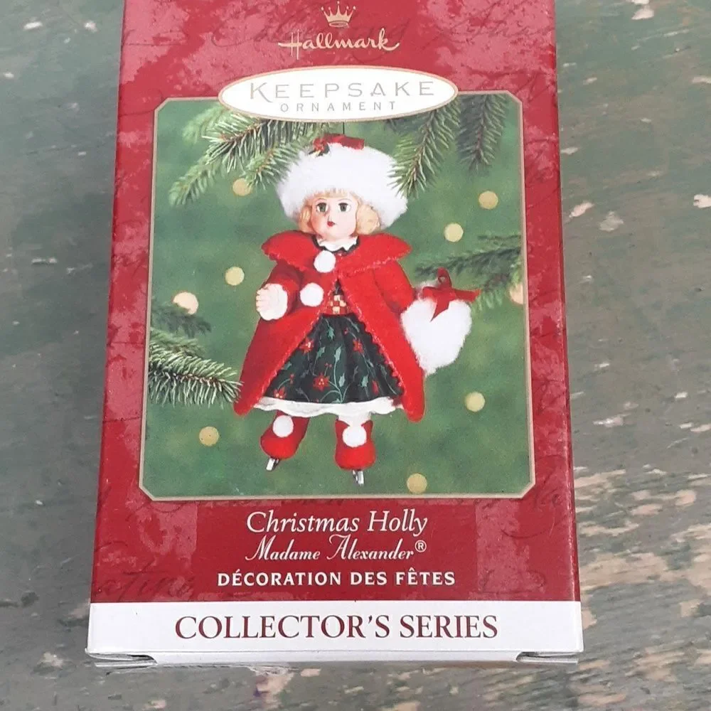 Bundle of 3‎ Hallmark Keepsake Madame Alexander ornaments.